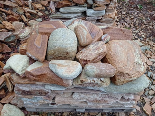 Златолит жёлтый, жёлто-зелёный глыбки и валуны для ланшафтного дизайна купить в Копейске