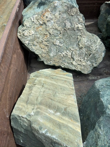 Ландшафтные глыбы зелёные 200-500 килограмм купить в Копейске