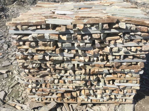 Горбушка златолит золотистый для облицовки купить в Копейске