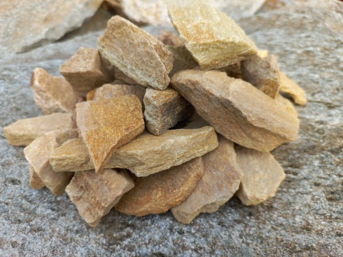 Златолит жёлтый декоративная каменная крошка купить в Копейске